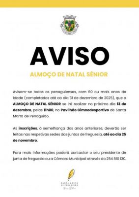 Almo&ccedil;o s&eacute;nior - Natal 2025